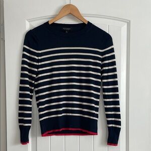 Banana Republic nautical crew sweater